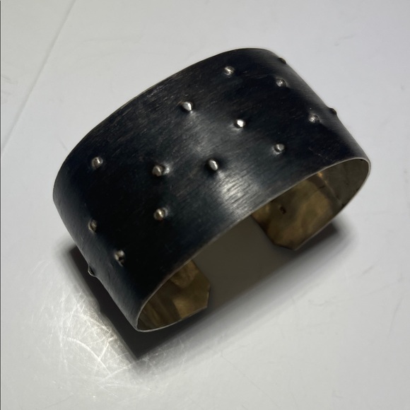 Other - Oxidized Silver Cuff Bracelet